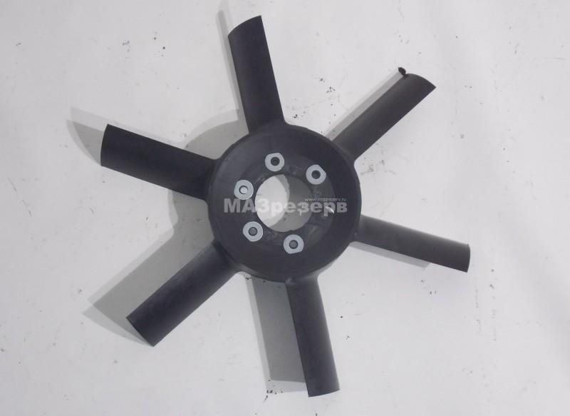 Крыльчатка вентилятора "Зубрёнок" (6 лопастей, пластик) 4370-1308012