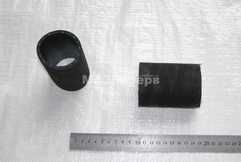 Патрубок радиатора "Зубрёнок" н/о (L-85 мм, д-р 40 мм) 437030-1303010-001