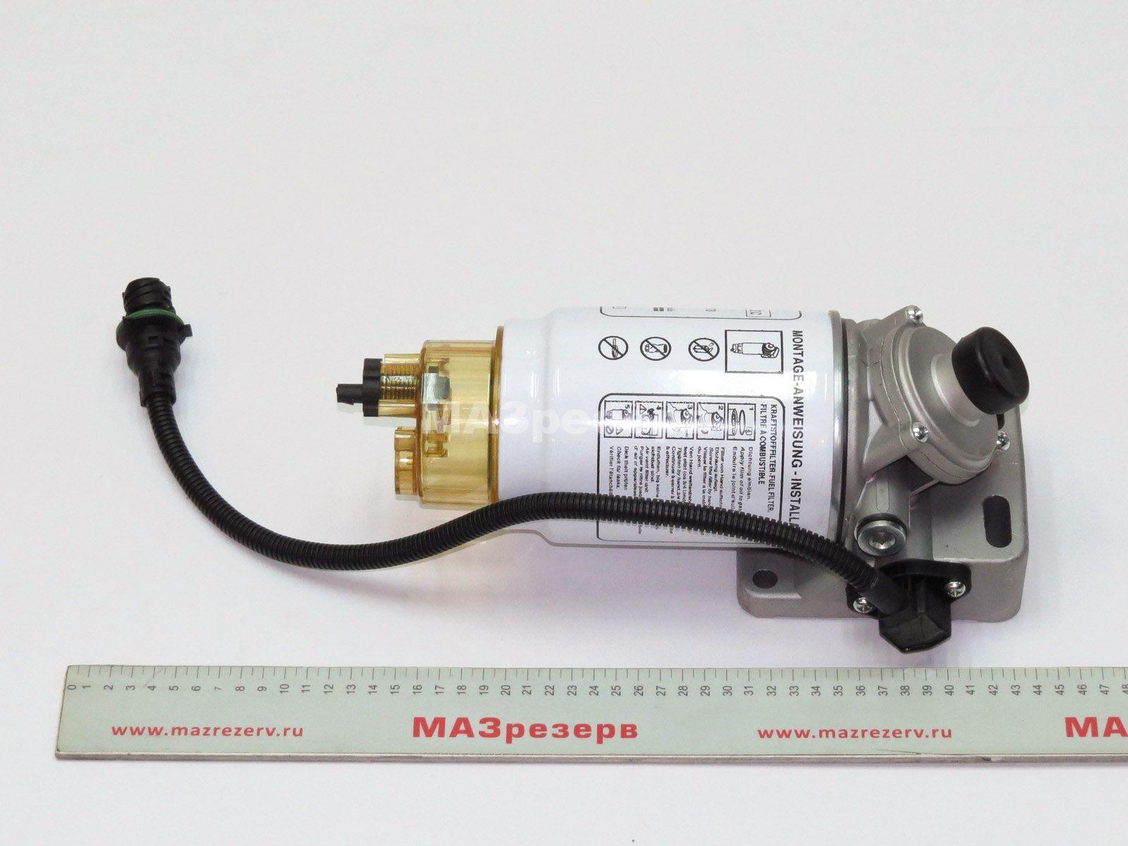 Фильтр топливный ЕВРО-3 в сб. (с подкачкой и подогревом, элемент R60T) 6430-1105012-10