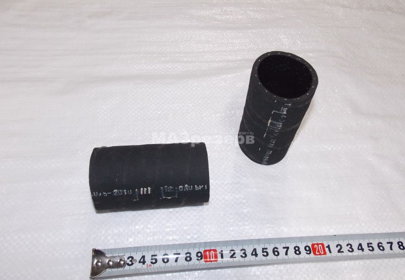 Патрубок радиатора нижний н/о (L-100 мм, д-р 50 мм)